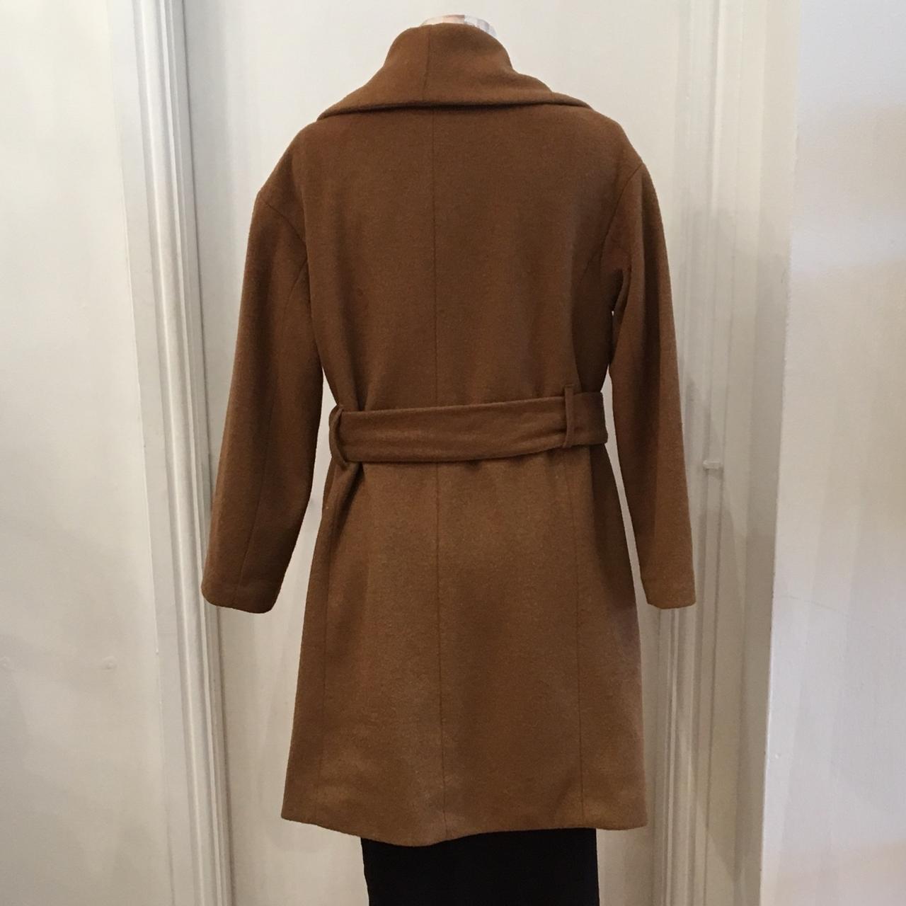 Camel coat women's on sale h&m