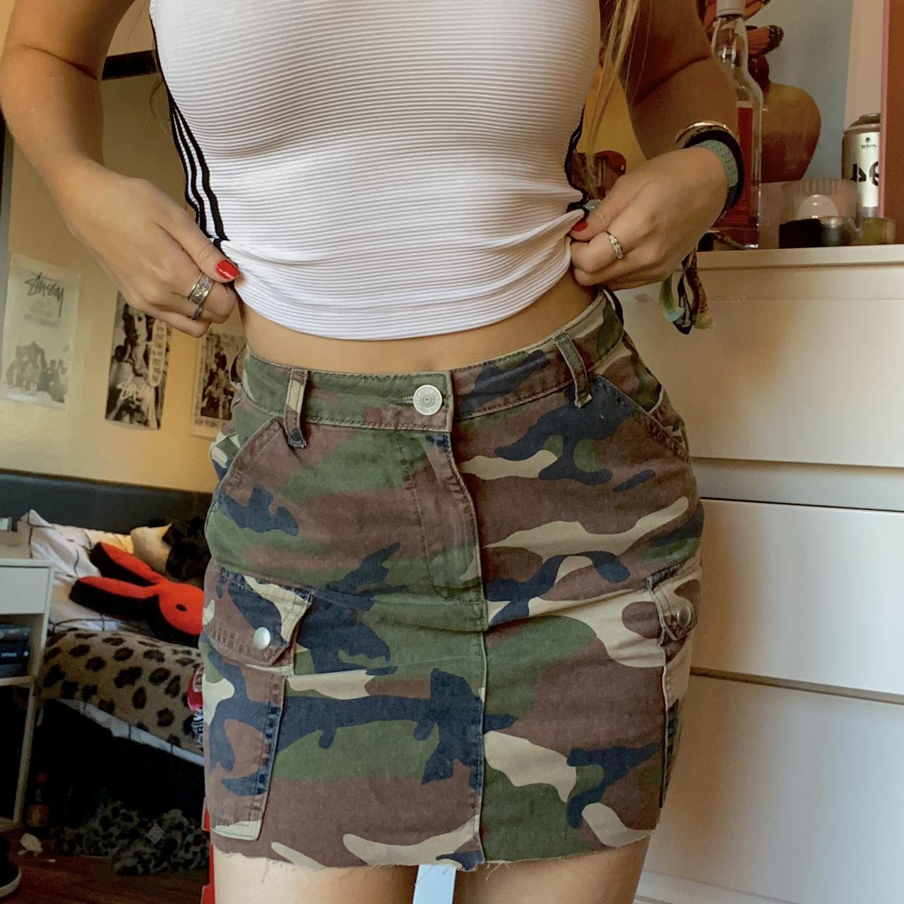 Girls Camo Denim Skirt – K&K Modest Apparel