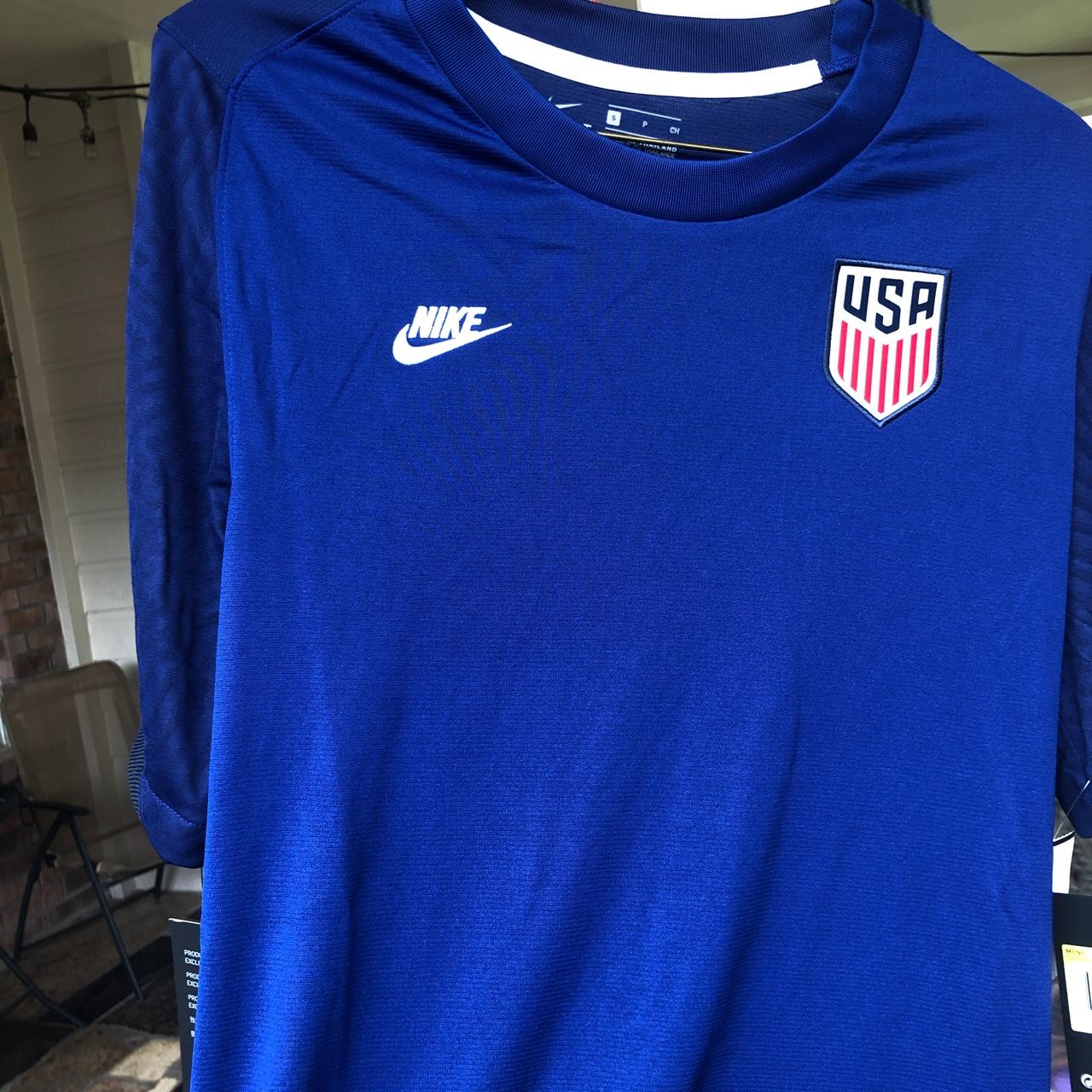 Brand New USA Soccer Jersey Shoot me offers - Depop