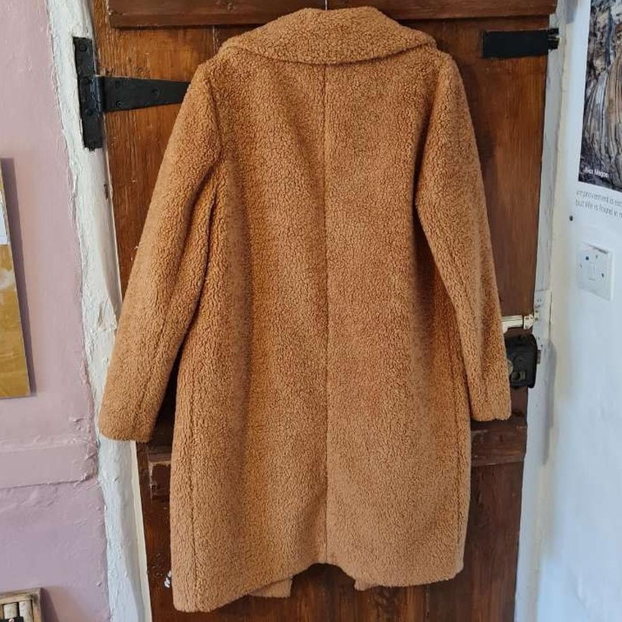 Teddy coat clearance river island