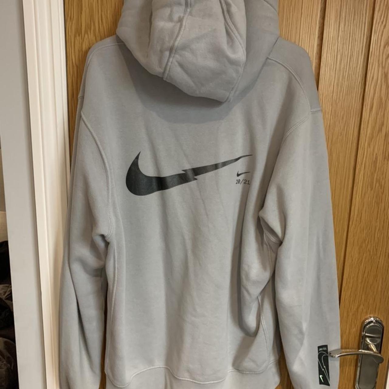 Men’s Grey Nike Hoodie size Medium Good condition... - Depop