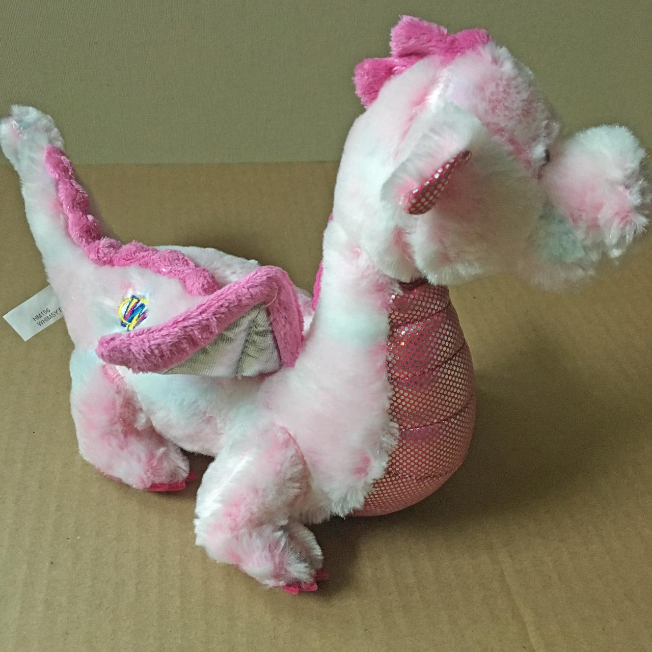 WEBKINZ WHIMSY DRAGON PINK GANZ RETIRED PINK HM156 GREAT hot COD RARE HTF REALISTIC