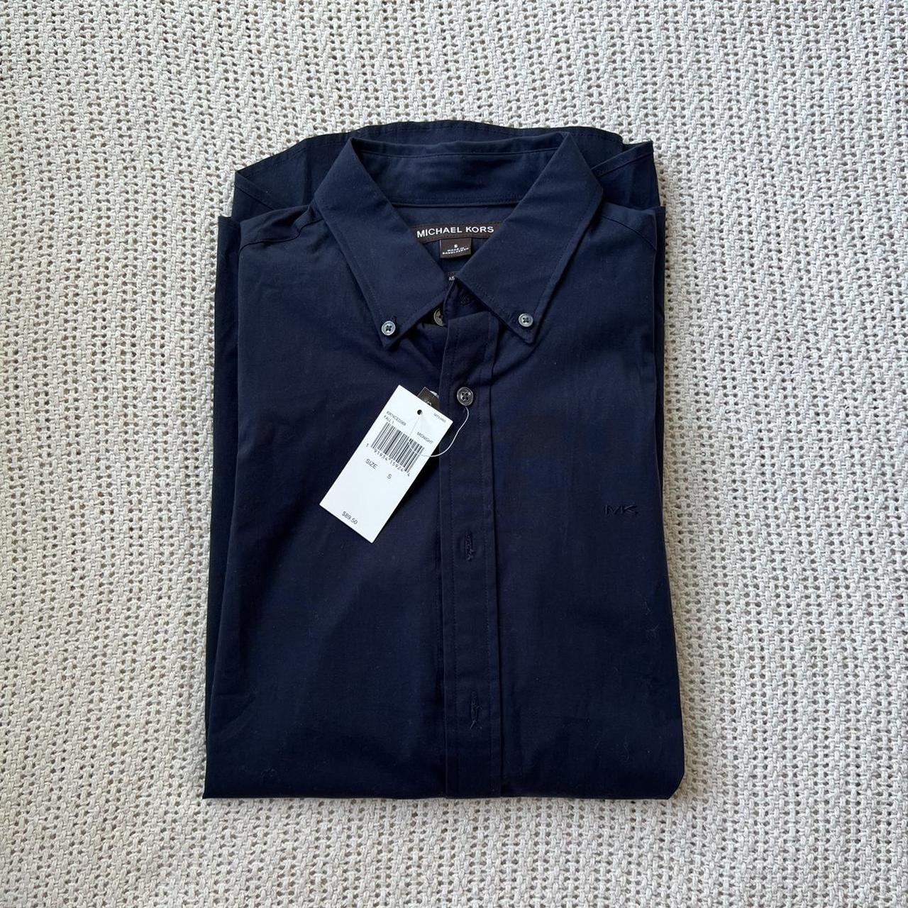 Michael Kors Men's Navy Polo-shirts | Depop