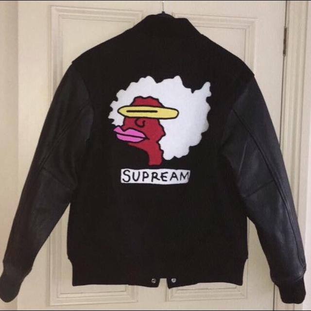 Supreme Gonz Varsity Jacket Brand New Rare Size S... - Depop