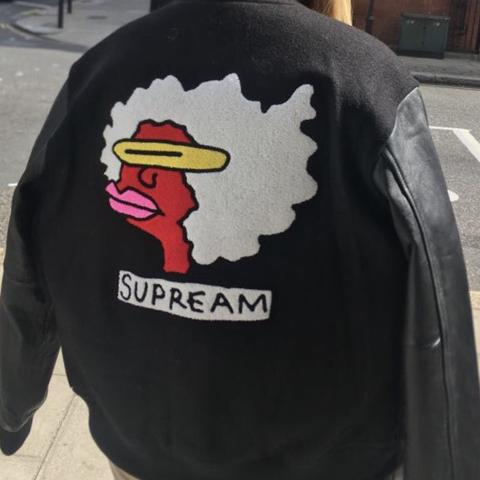 Supreme Gonz Varsity Jacket Brand New Rare Size S... - Depop