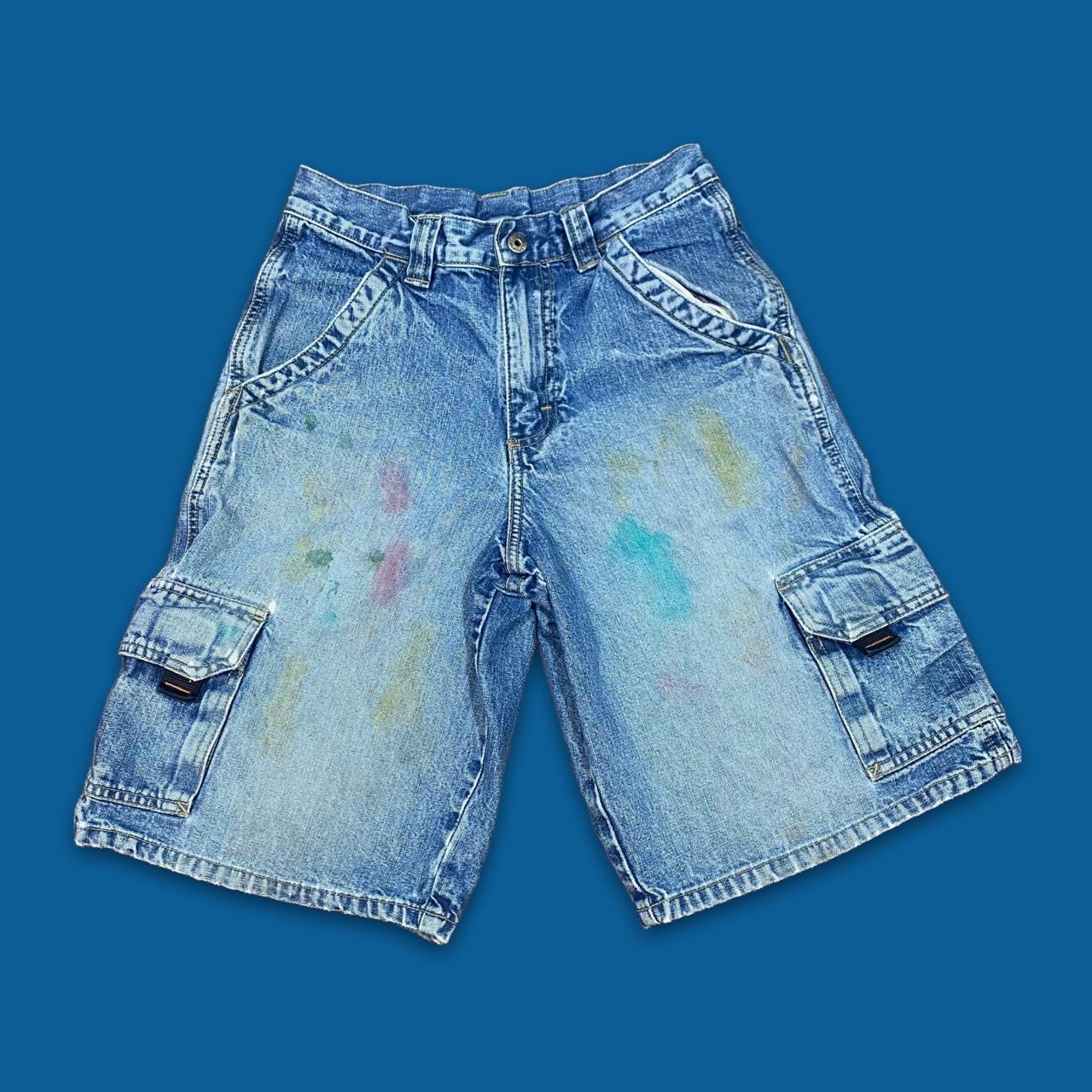 Wrangler blue jean hot sale cargo shorts