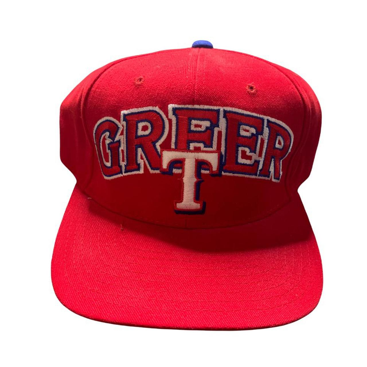 Vintage 90s Texas Rangers MLB Snapback Hat Baseball Cap