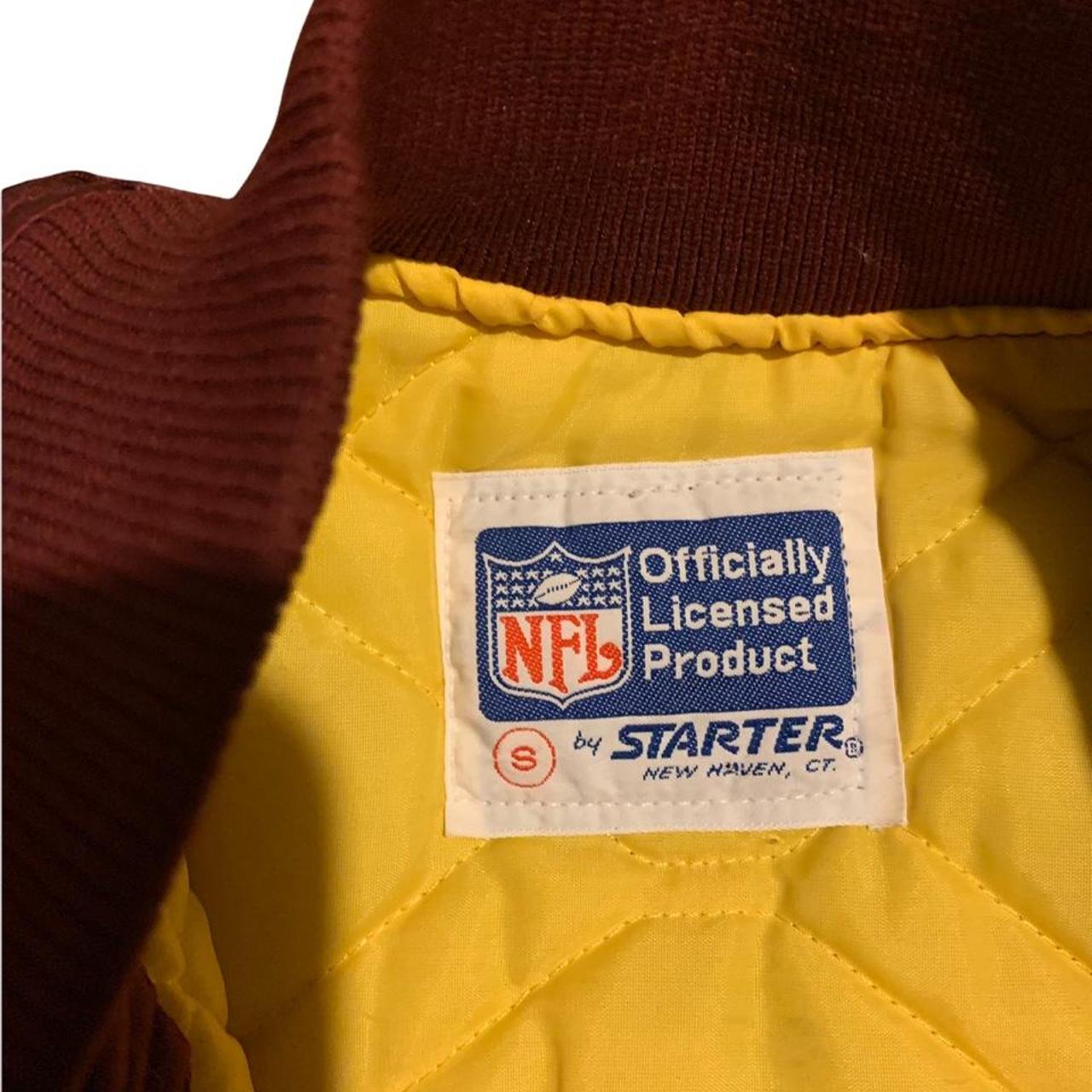 Vintage Washington Redskins Starter Bomber Jacket - Depop