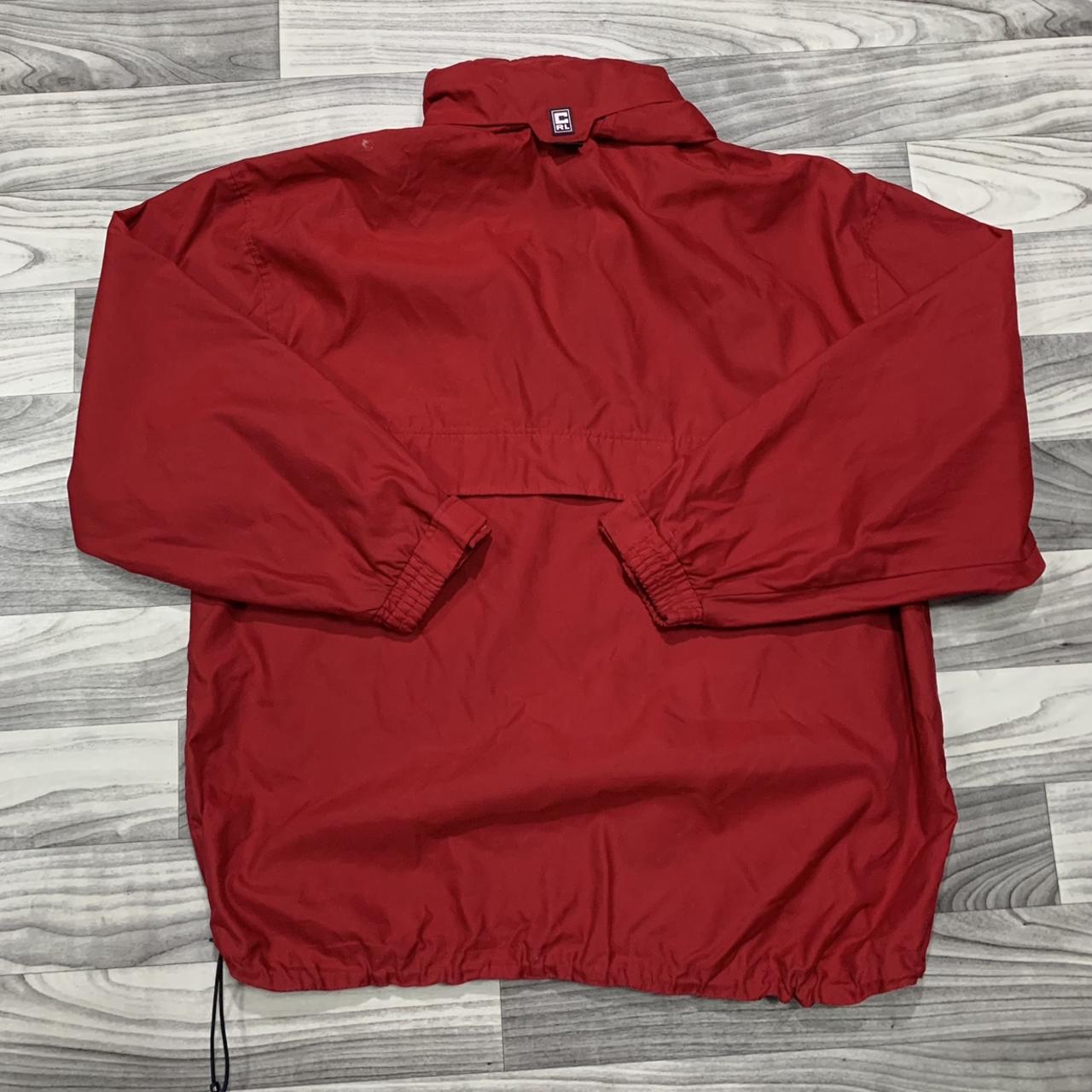 Vintage Retro 90’s Chaps Ralph Lauren Red Quarter... Depop