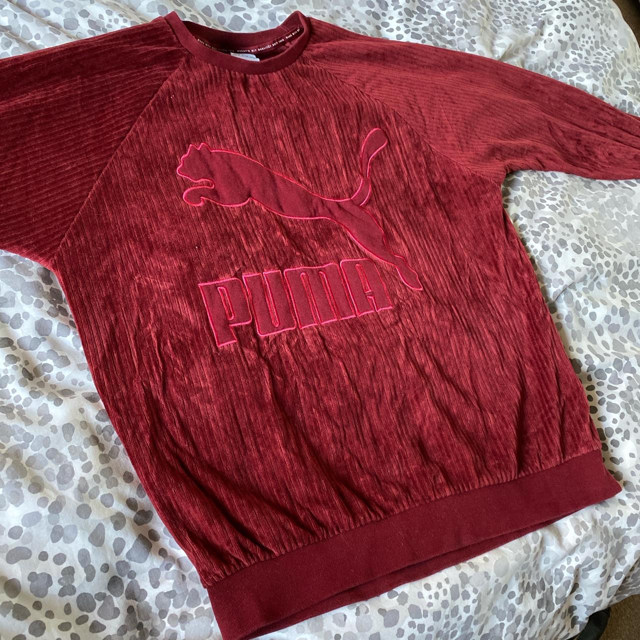 Puma red clearance sweater