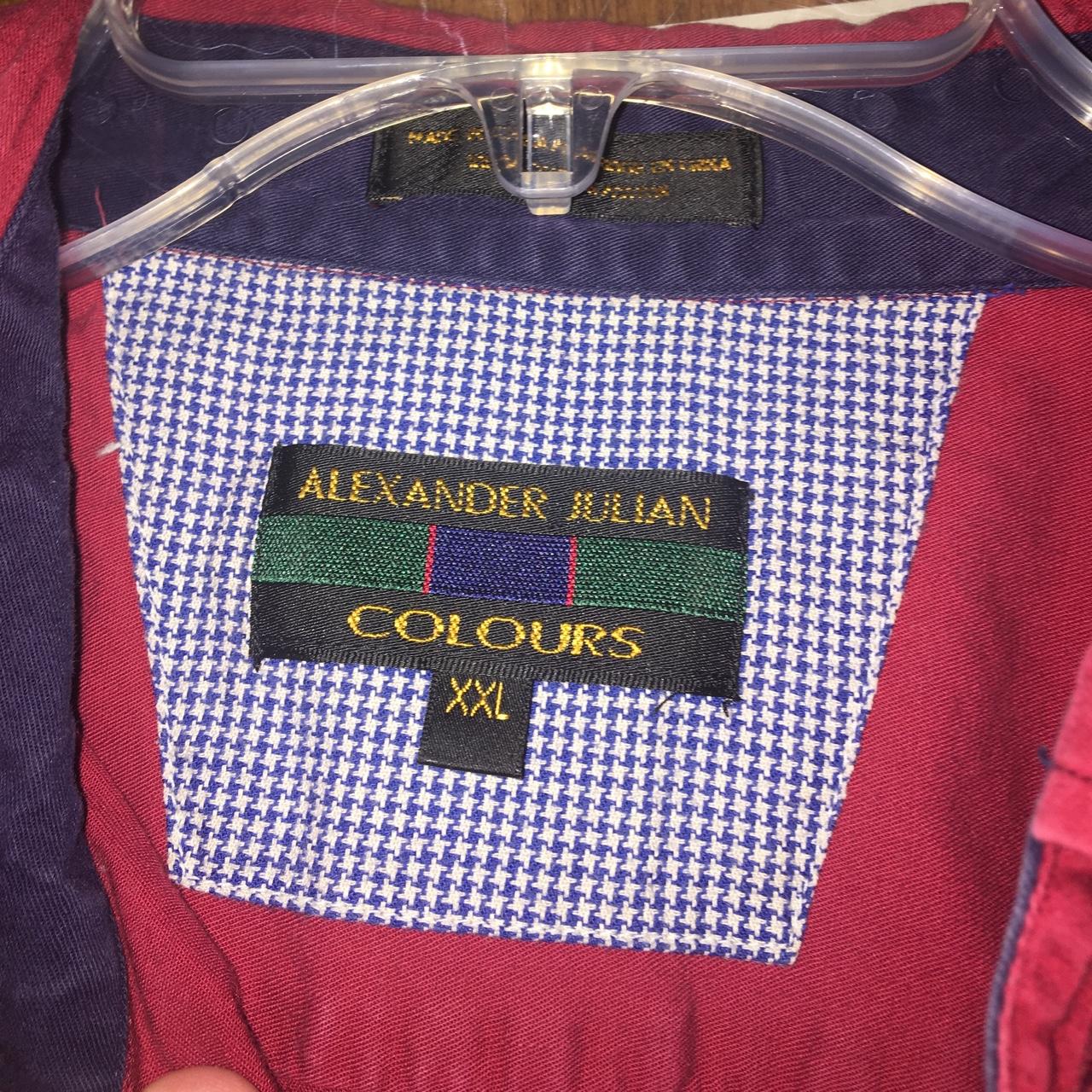 Alexander Julian colours Button Up Shirt Size 2xl.... - Depop