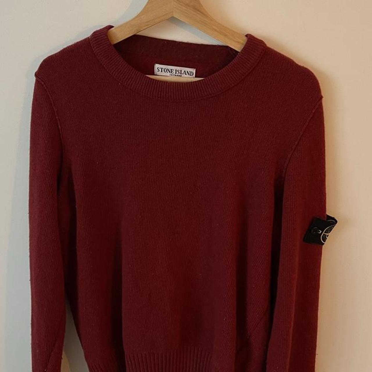 Stone island thick hot sale wool jumper