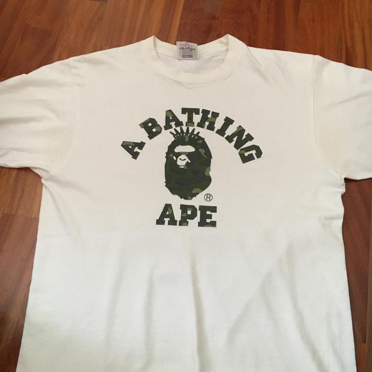 College Tee Bape by a Bathing Maglia