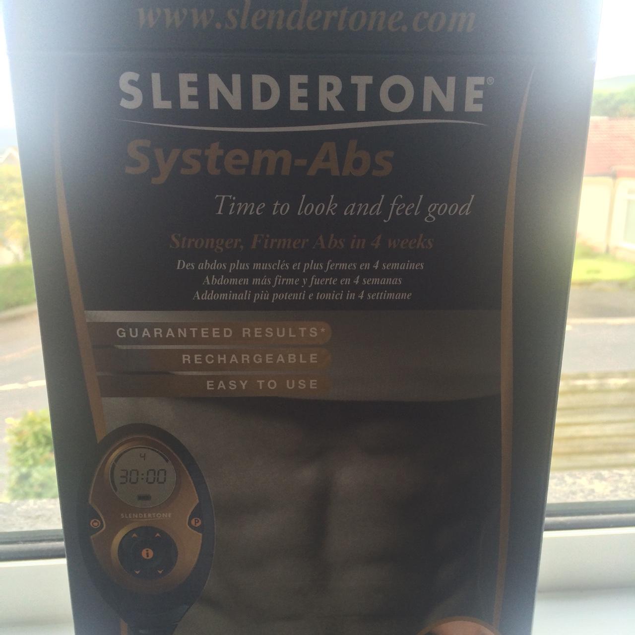 Slender tone belt - system- abs . Used just needs