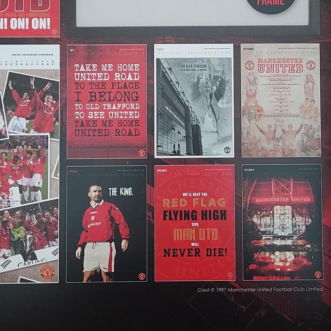 Manchester United Official Deluxe Calendar, 2023... Depop