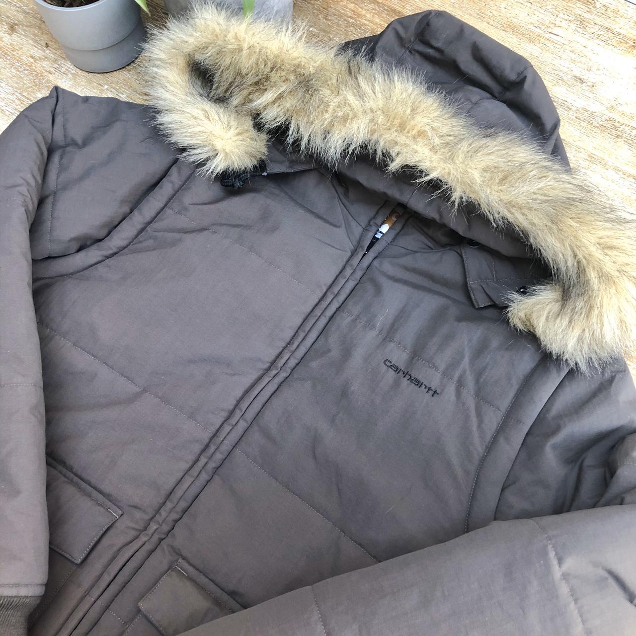 Carhartt jacket with hot sale removable hood