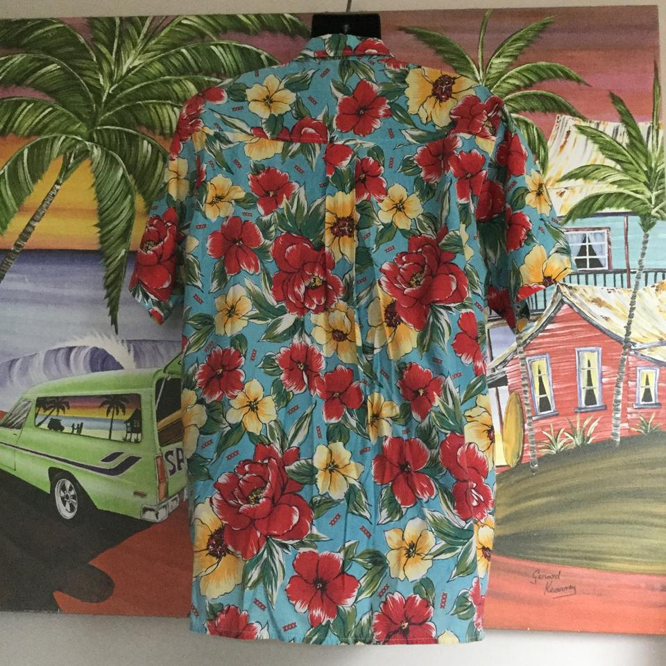 RARE Tommy Bahama vintage button up Rays shirt Only - Depop