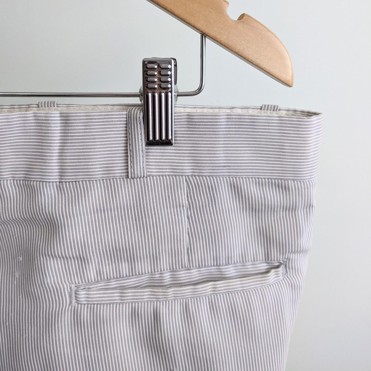 Vintage Grey Striped Dress Pants An amazing pair... Depop