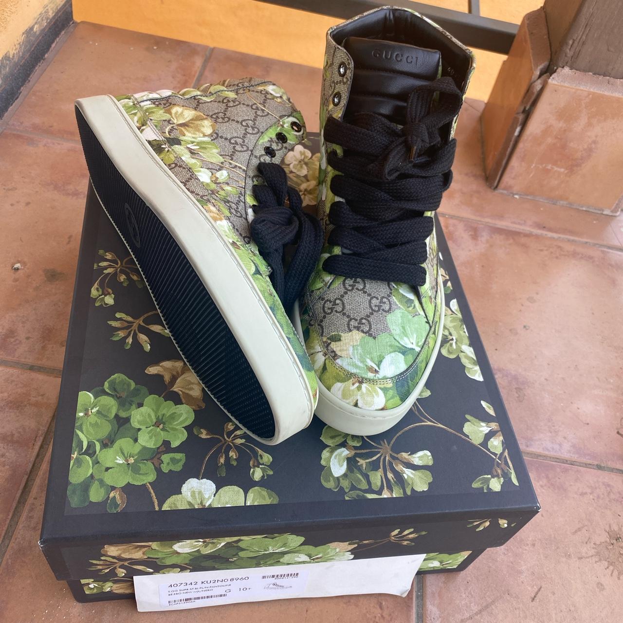 Gucci bloom cheap high top sneakers