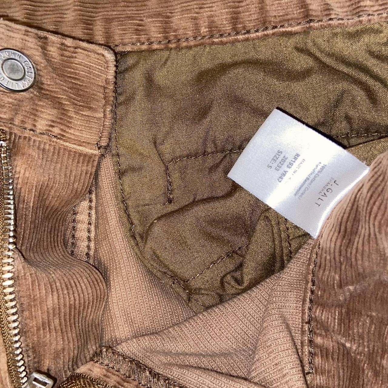 brandy melville jada brown corduroy pants open to... Depop