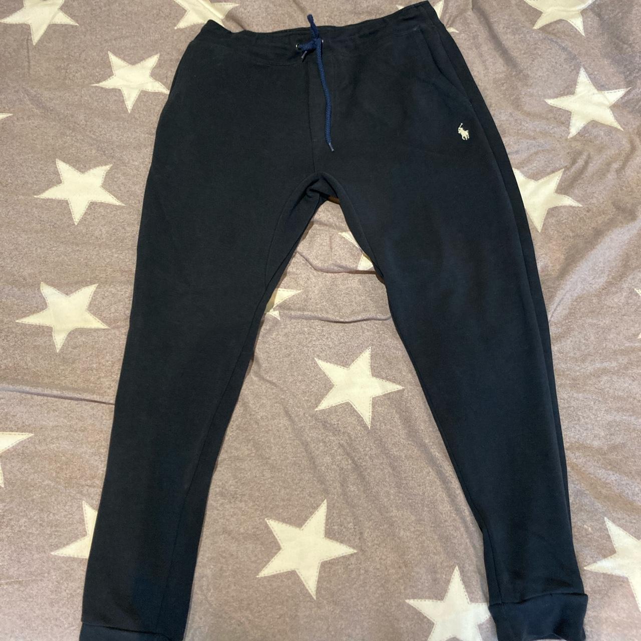 Navy Ralph Lauren Tech Fleece Tracksuit Hoodie size... - Depop