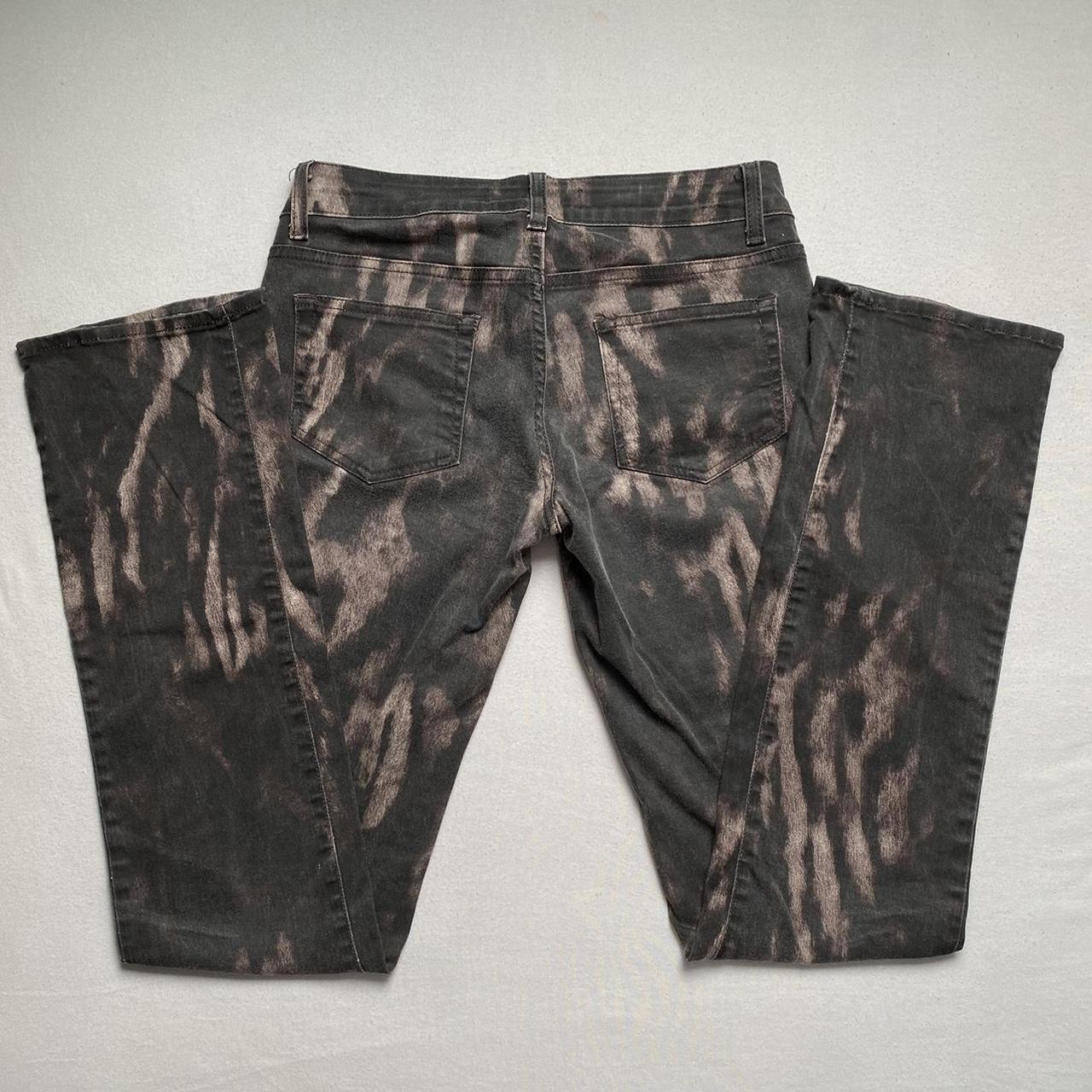 Incredible Roberto Cavalli animal print low waist... - Depop