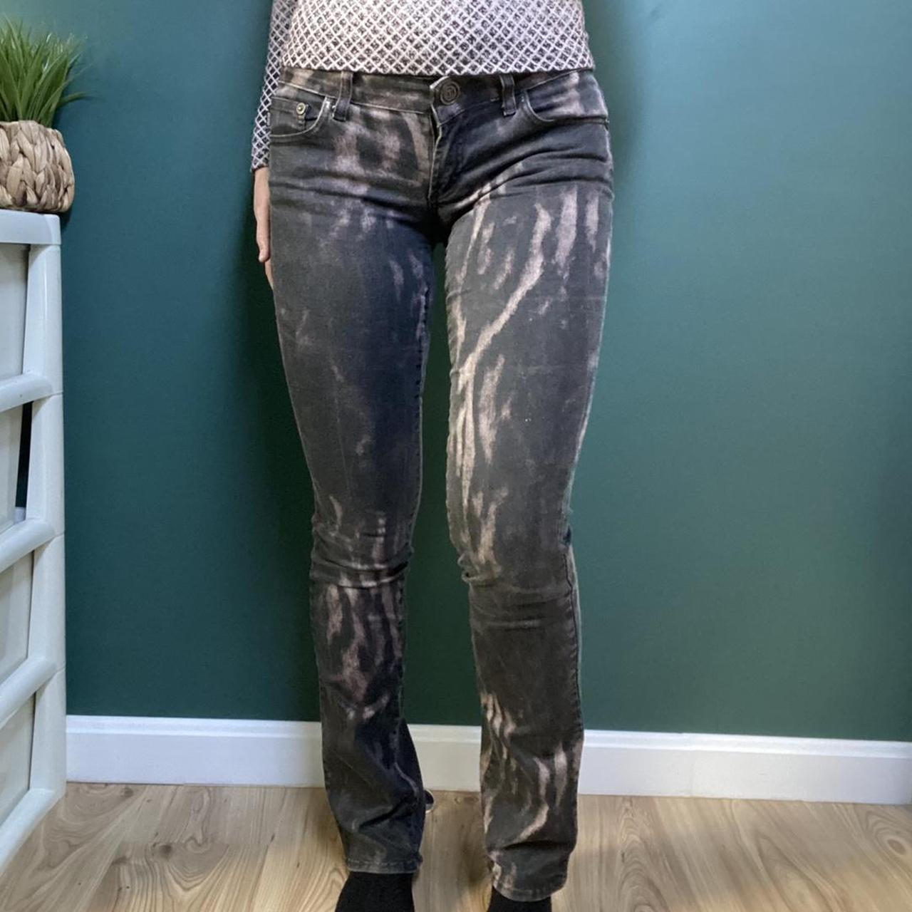 Incredible Roberto Cavalli animal print low waist... - Depop