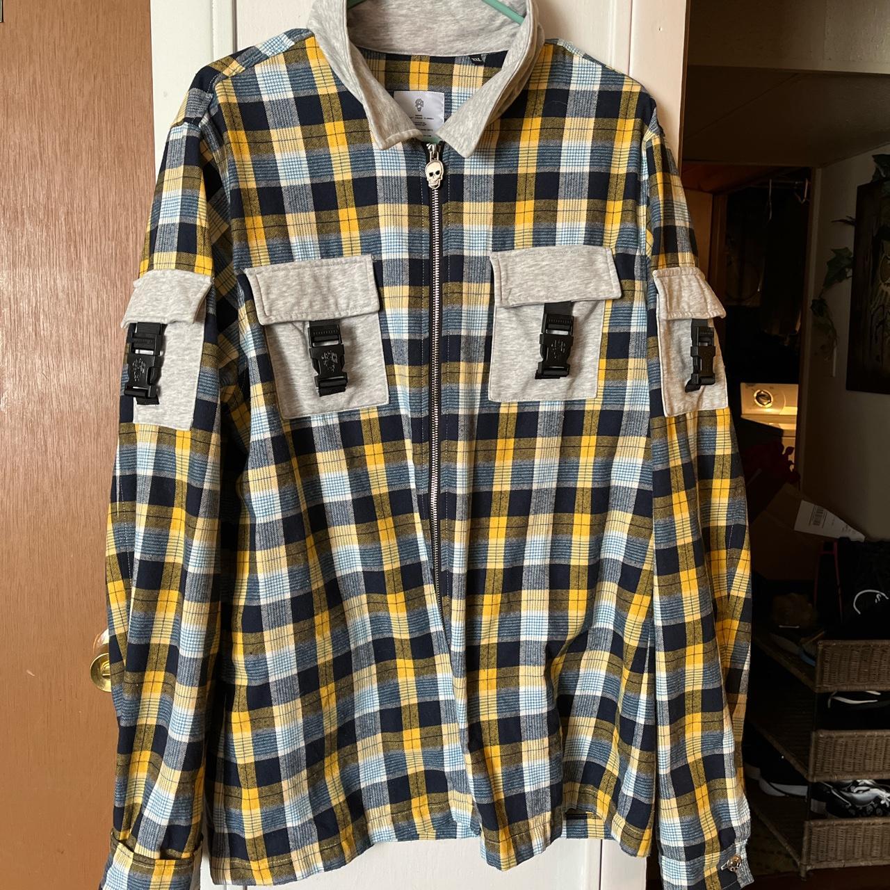 Cargo flannel hot sale