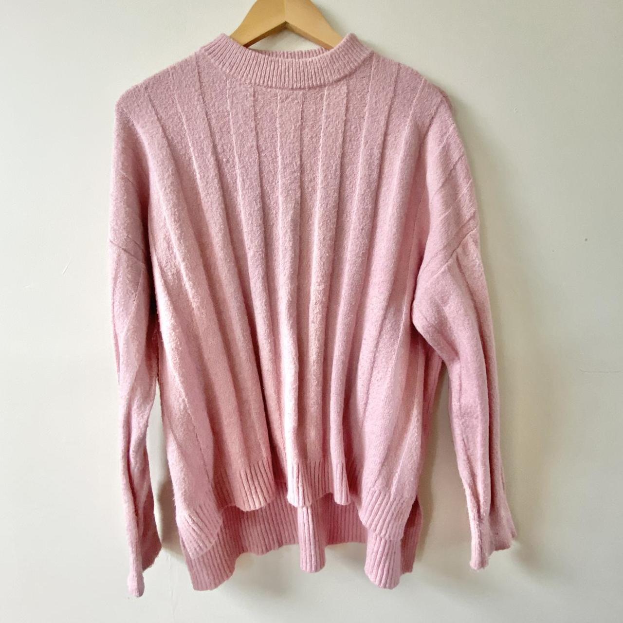 Primark pink jumper. Longline fit. In good - Depop