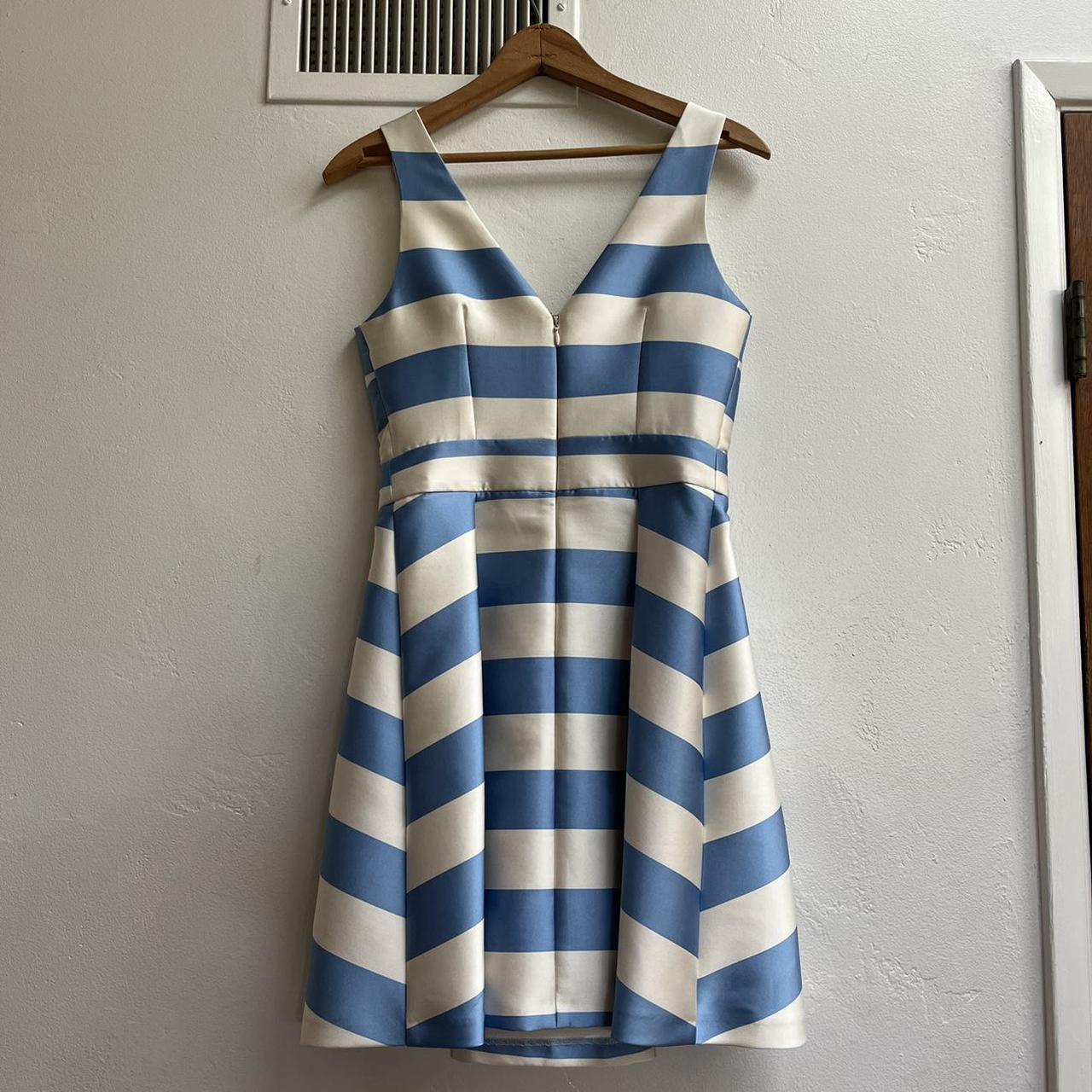 Topshop Women's Blue and White Dress (2)