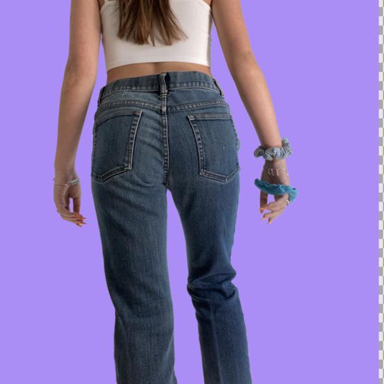 Khaki Krew Women's Blue and Navy Jeans (3)