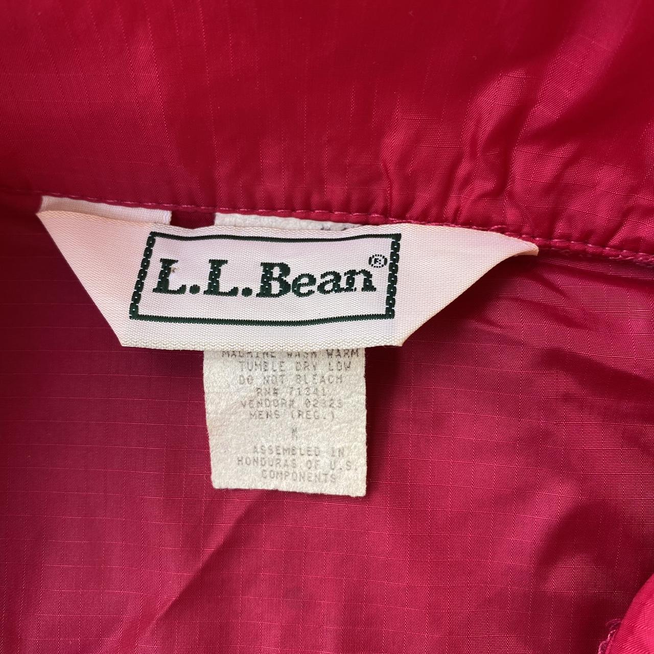 Vintage LL BEAN Packable Windbreaker Zip up Jacket -... - Depop