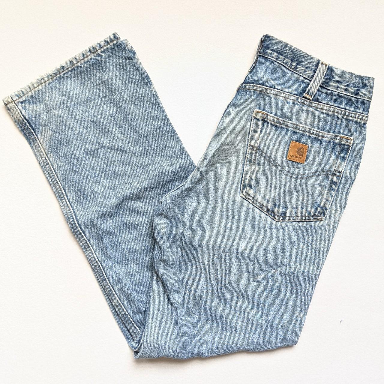 ☑️ Carhartt Workwear Classic Denim Jeans in Blue ☑️... - Depop