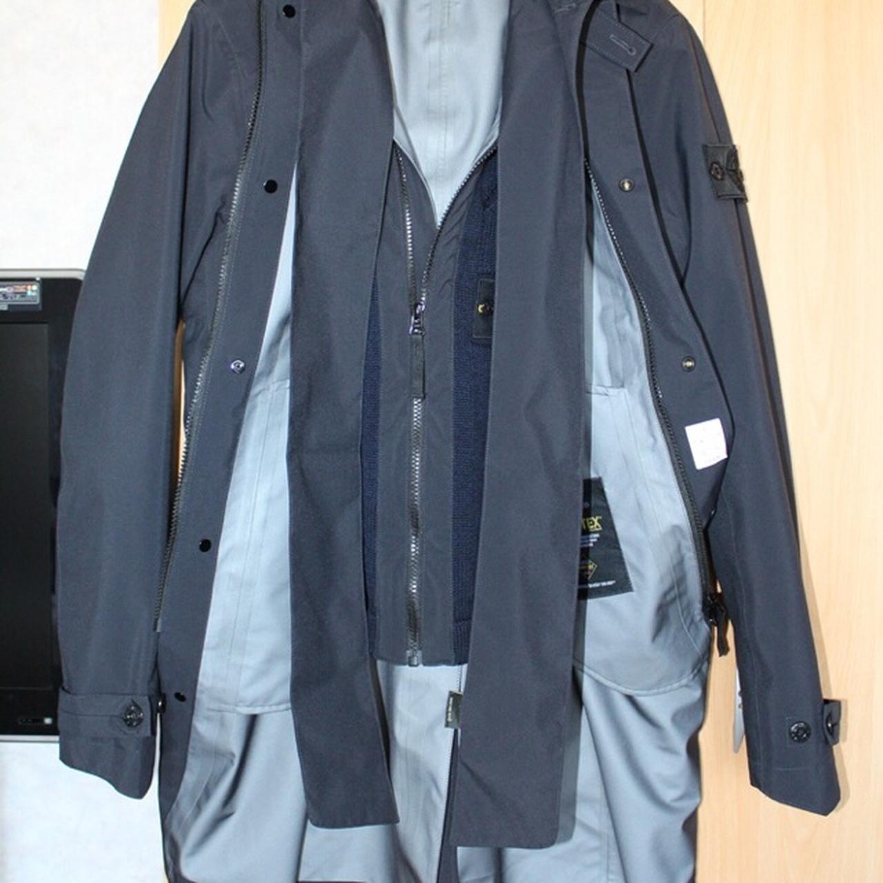 Stone island shadow on sale project trench coat