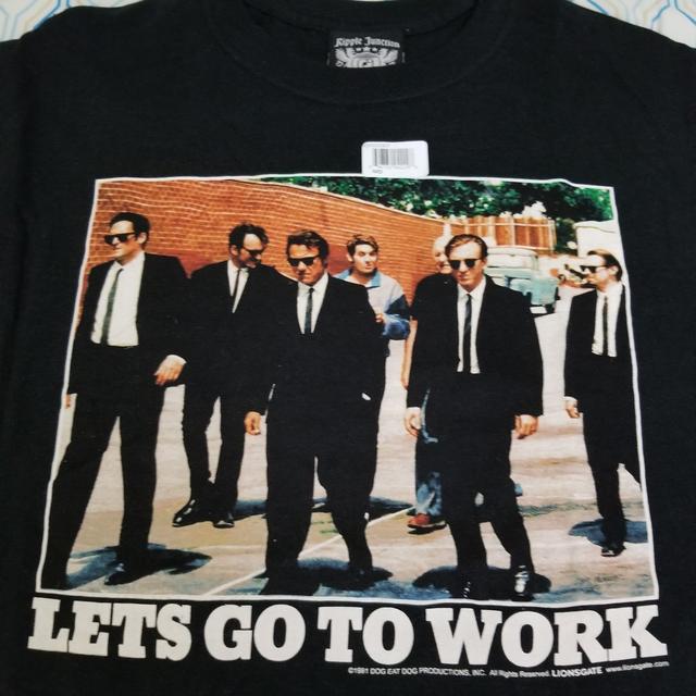 Vintage Reservoir Dogs Movie Promo T Shirt Quentin... - Depop