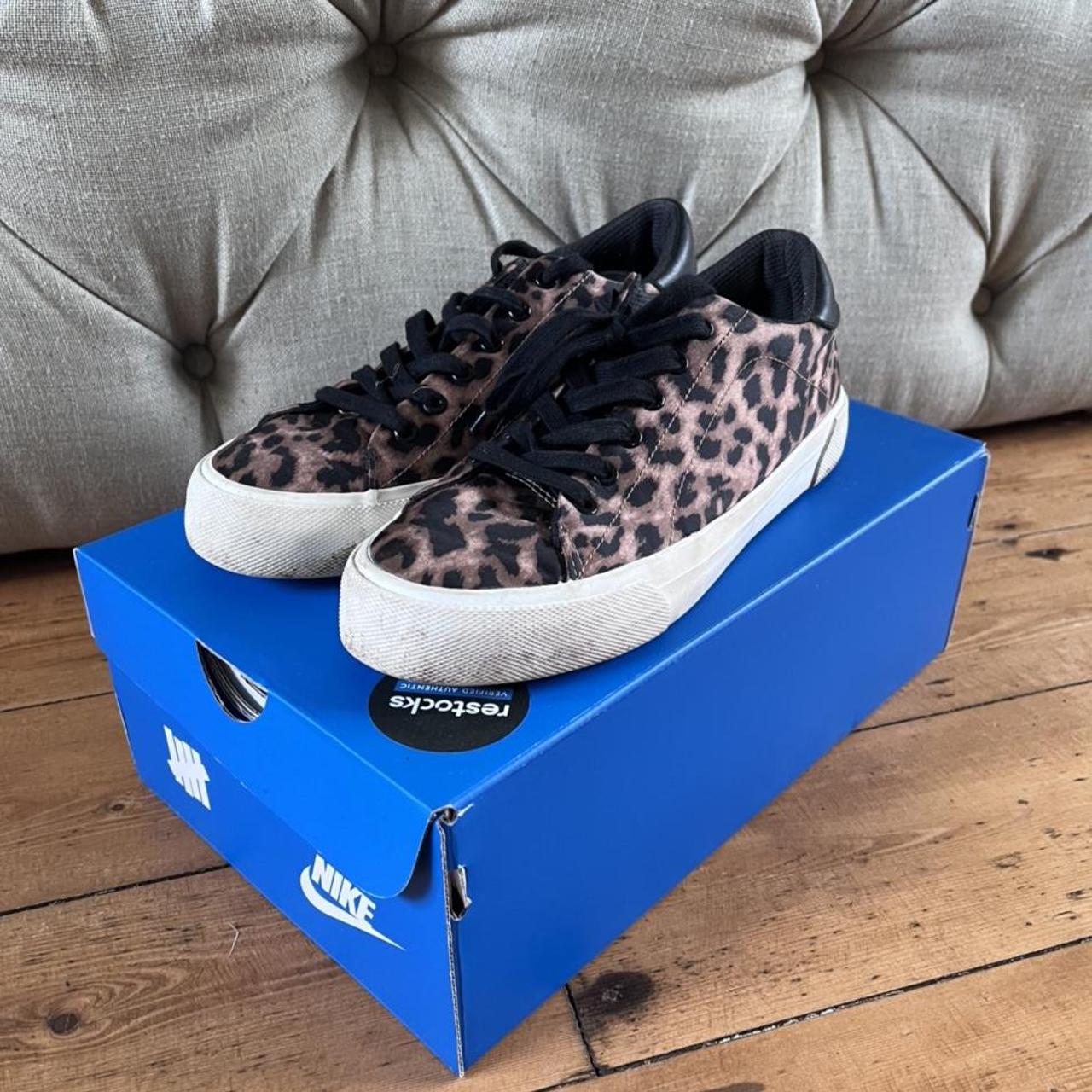 Womens Zara Leopard print trainers Have been worn,... Depop