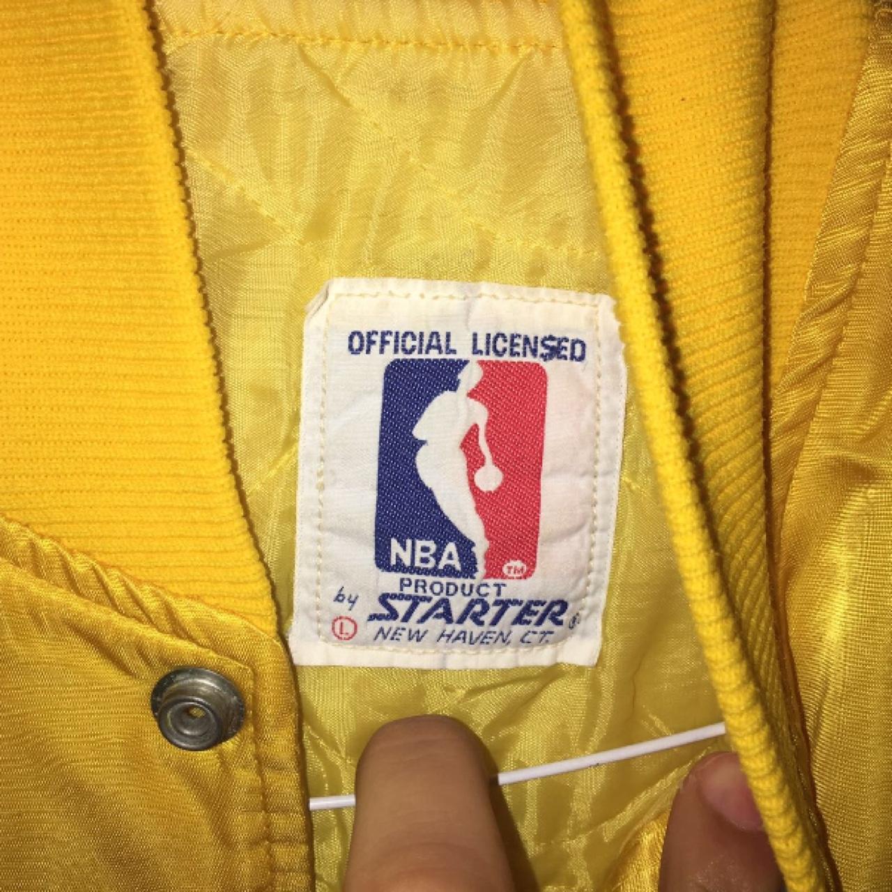 Vintage 80's Lakers starter warm up jacket Size - Depop