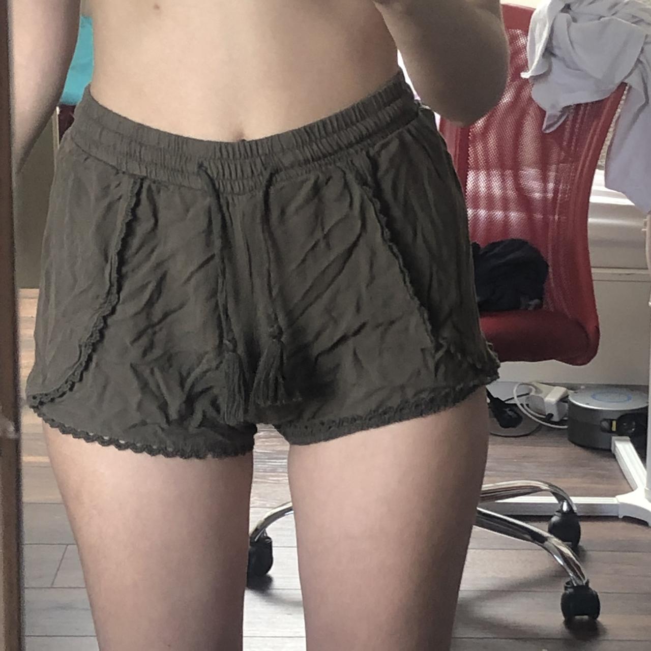 Khaki hot sale shorts primark