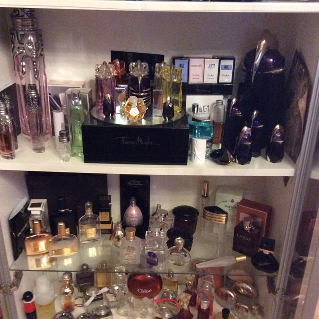 Looking for empty perfume bottles or perfume related