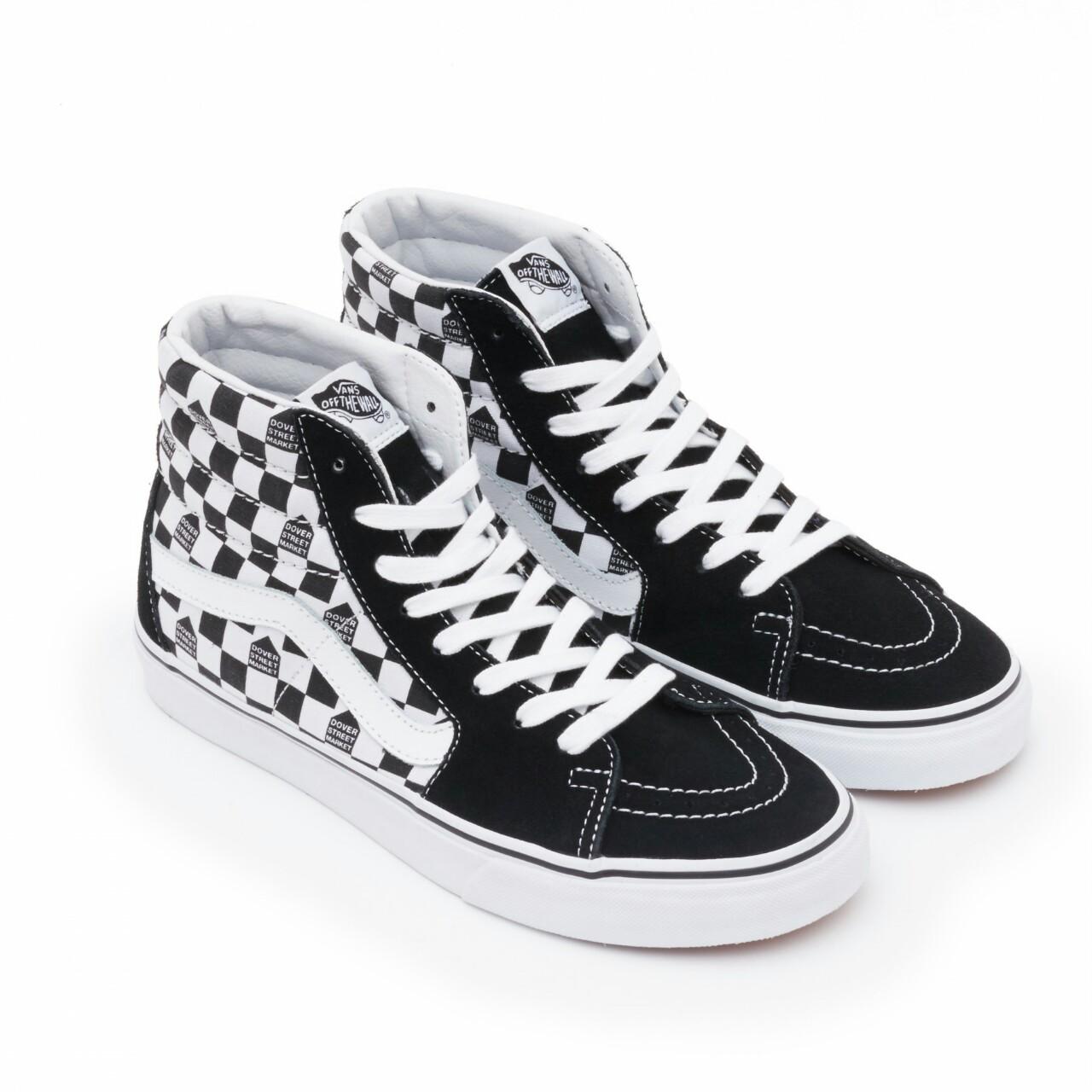 Checkerboard vans dsm best sale