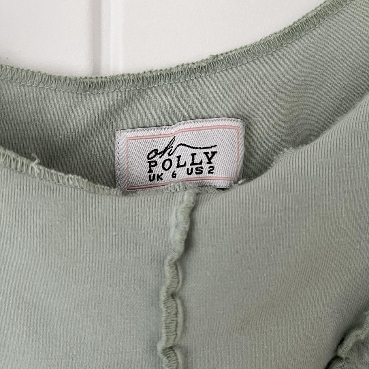 Oh Polly Women's Green Jumpsuit Depop