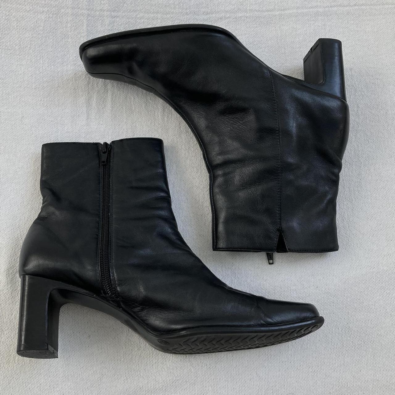 Product Image 2 - Black square toe heeled ankle