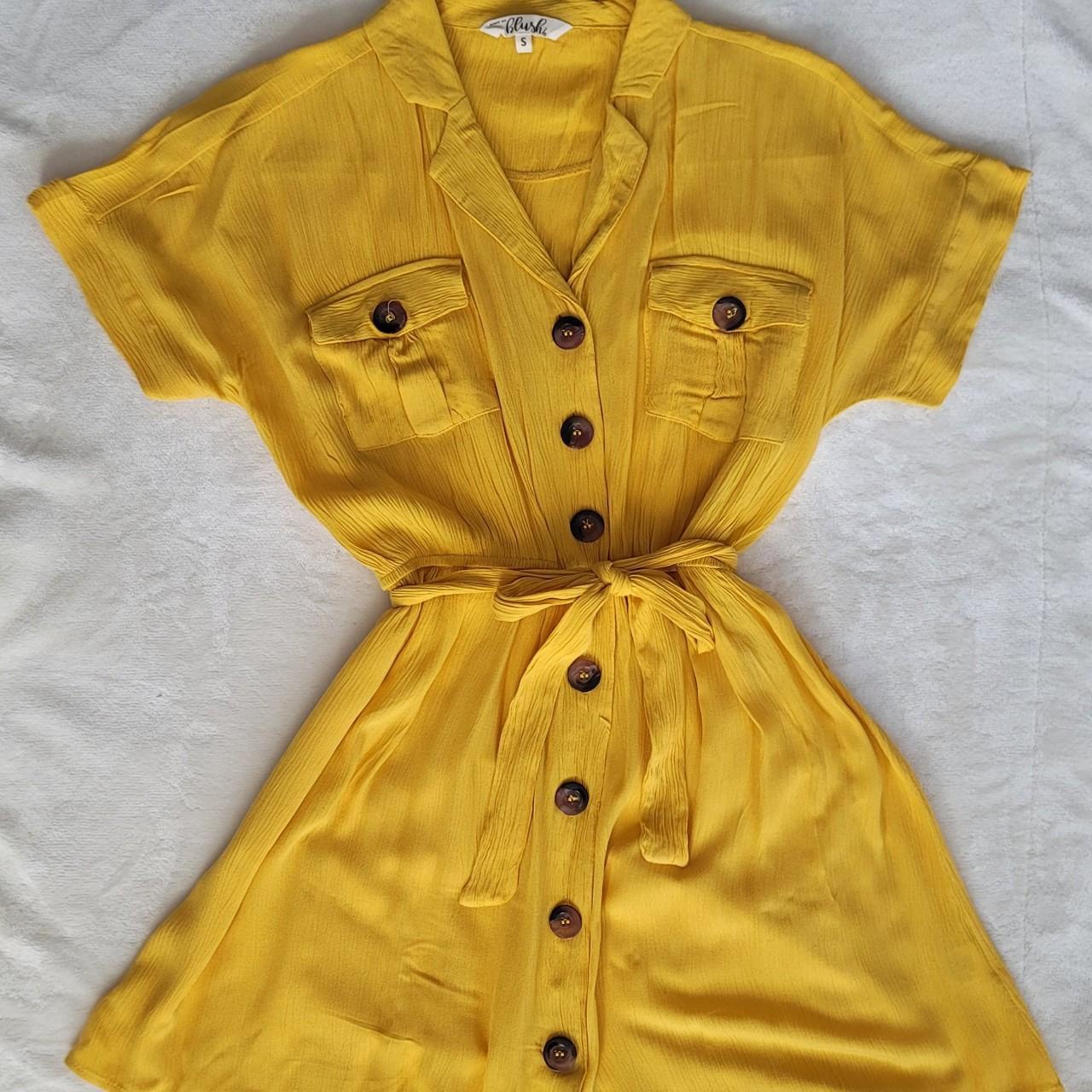 Women's Yellow Dress