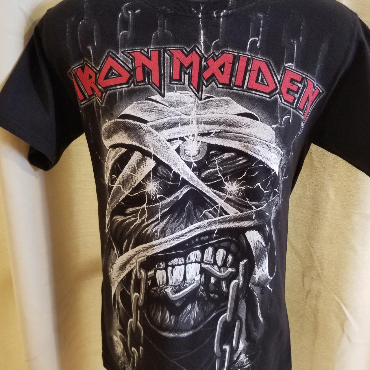 Iron Maiden Powerslave Mummy T Shirt Hanes... - Depop