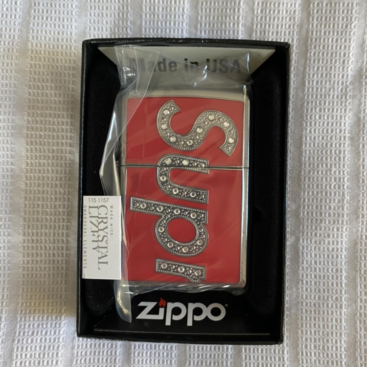 Supreme Swarovski Lighter Supreme X Swarovski Zippo Lighter
