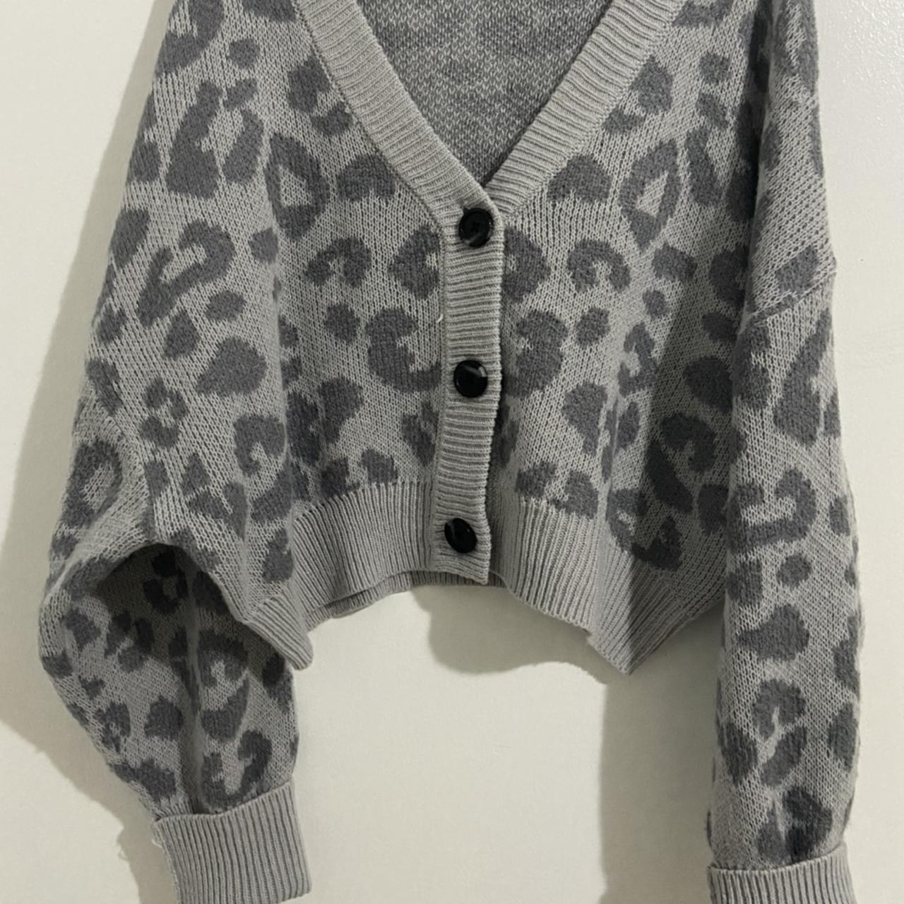 Target Women's Grey Cardigan Depop