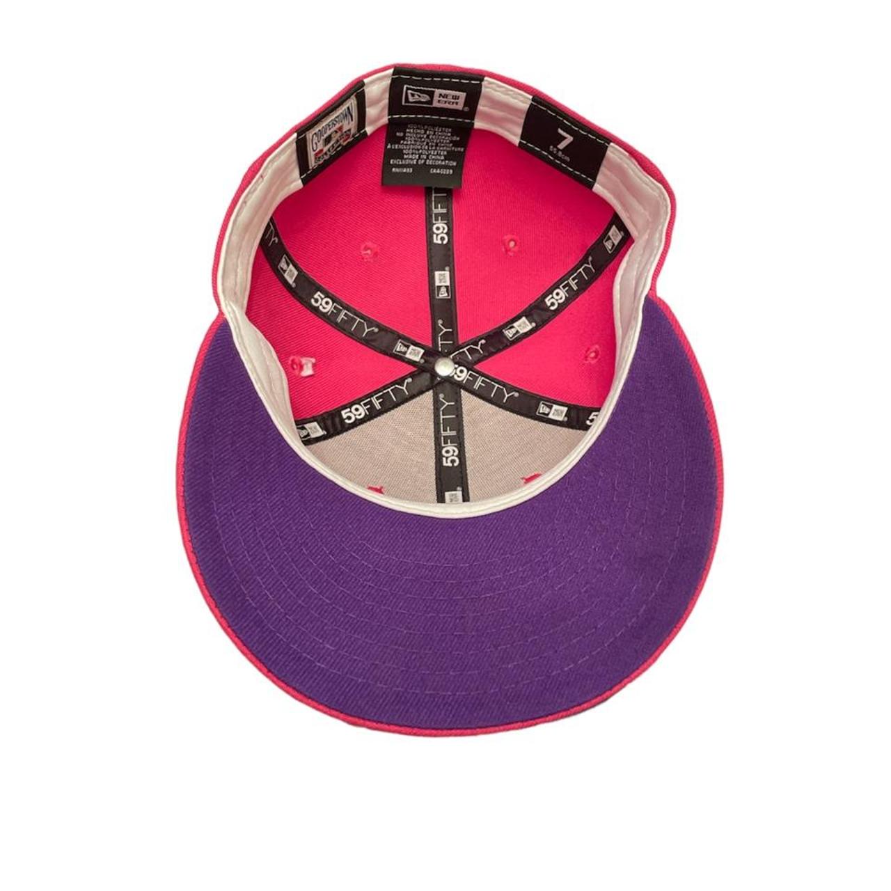 Pink New York Mets Shea Stadium Final Season New Era Fitted Hat