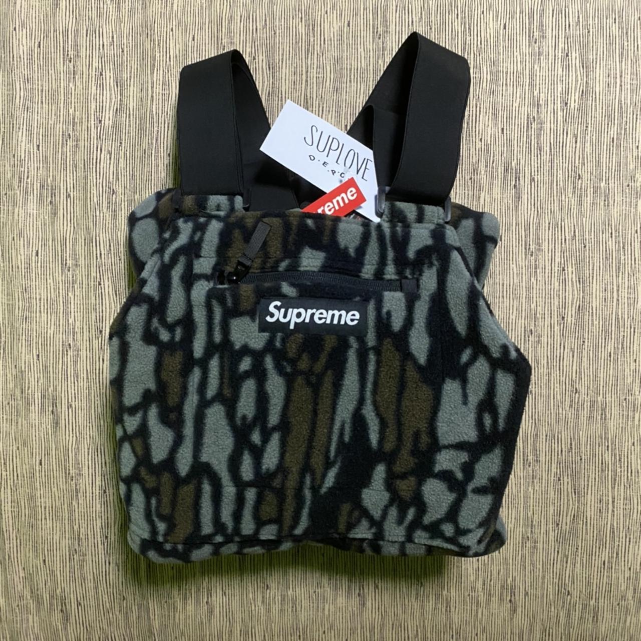 Supreme Polartec Overalls - Olive Bark Size... - Depop