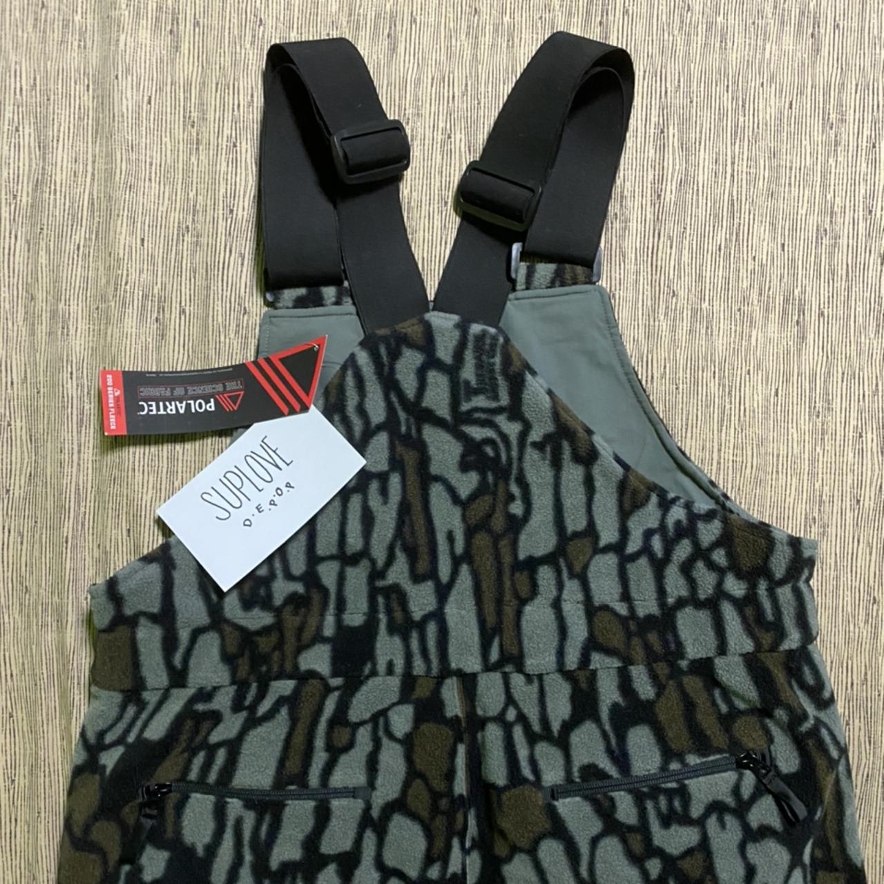 Supreme Polartec Overalls - Olive Bark Size... - Depop