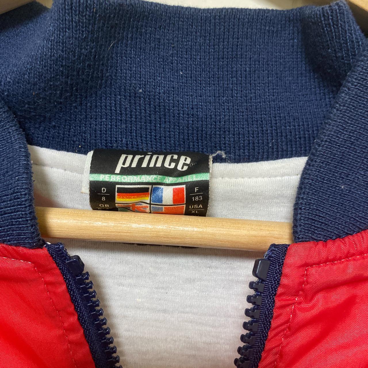 Prince Men's Blue and Red Jacket (3)